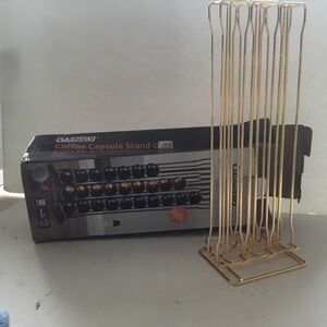 Nespresso coffee holders. Gold